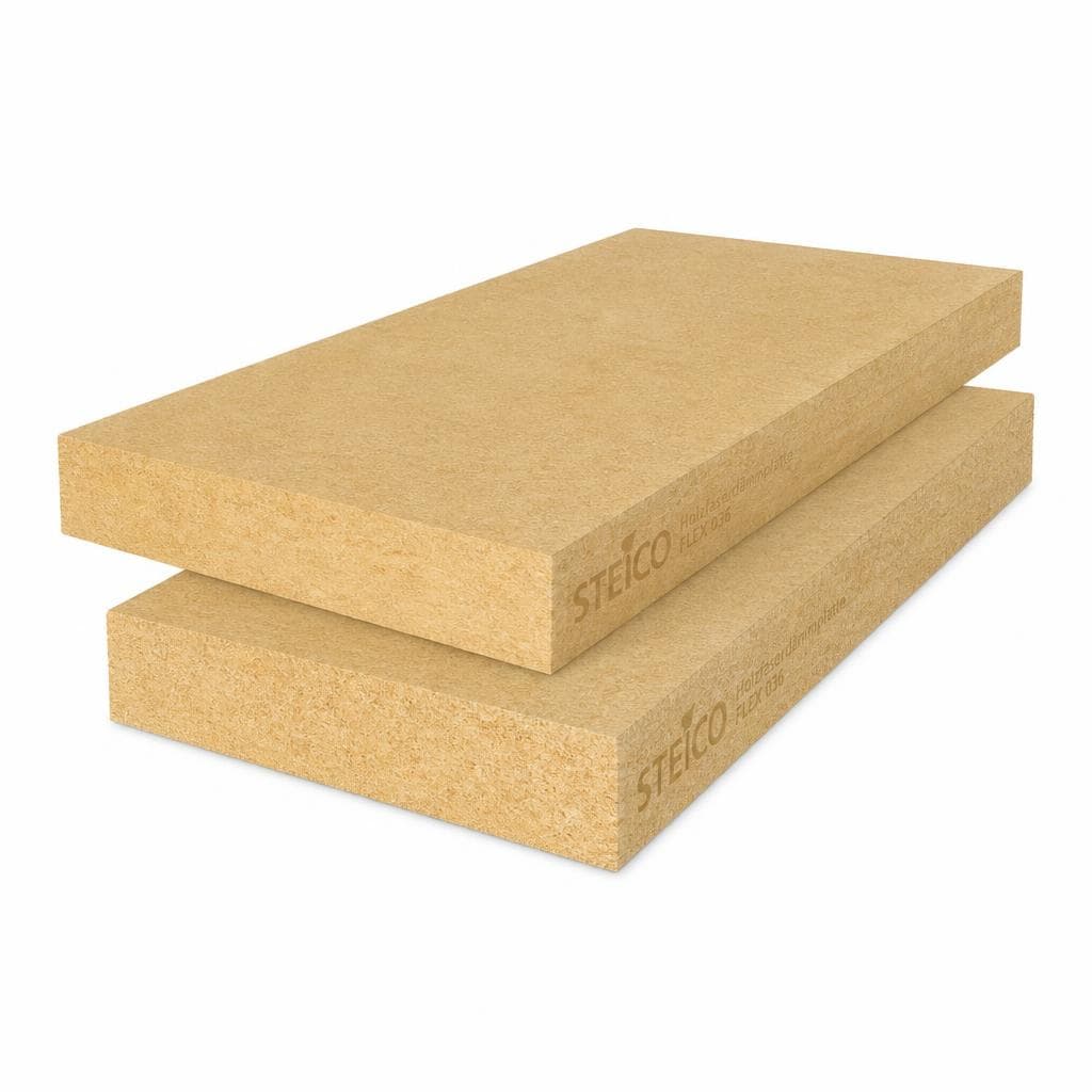 Steico Holzfaserdämmplatte FLEX 036, 1.220 x 575 x 80 mm – Bauhaus