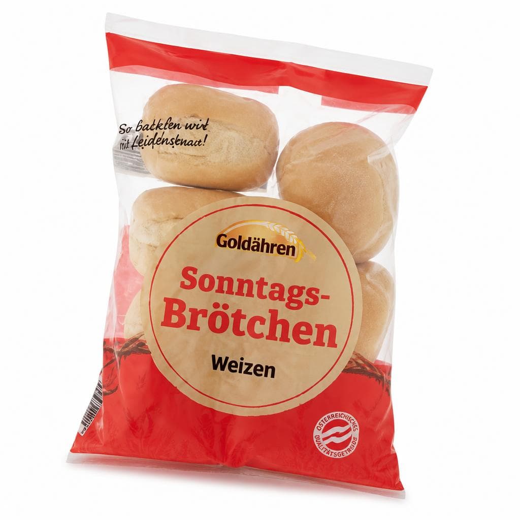 Goldähren Sonntags-Brötchen, 560 g – Hofer