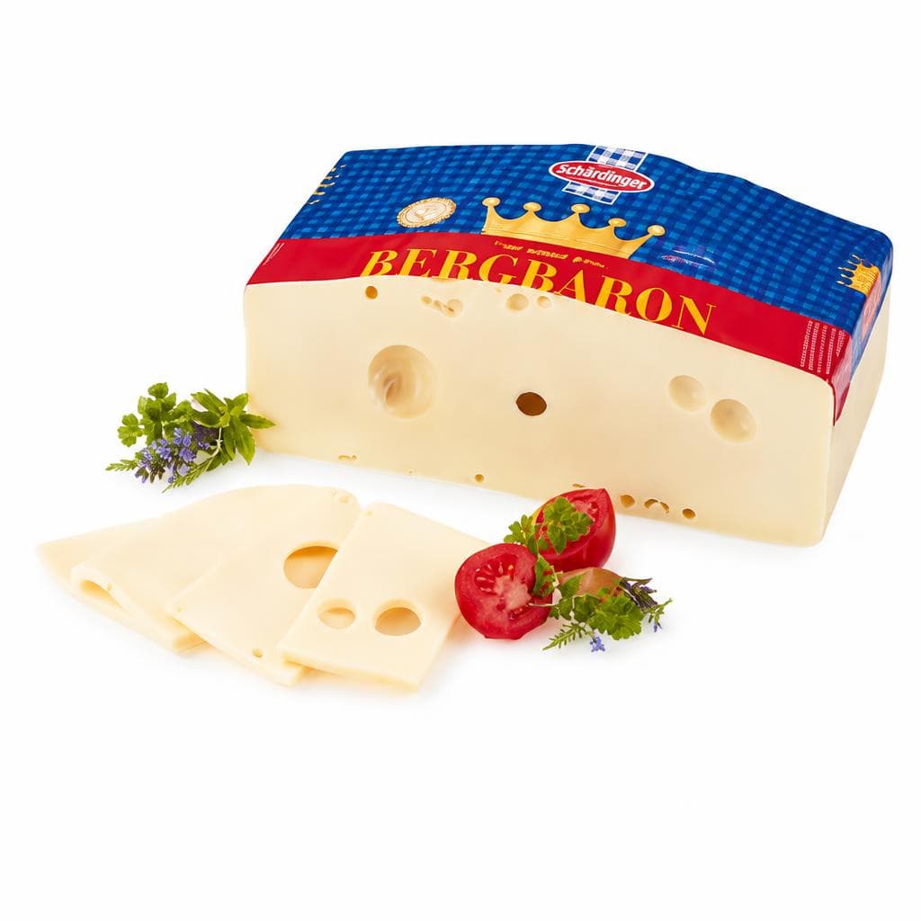Bergbaron, Protein Bergbaron oder Bergbaron geräuchert, 100 g Schardinger – Eurospar