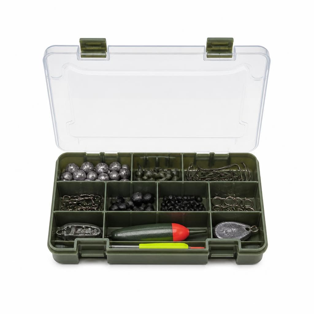 Angel-Zubehörbox AllGear Angebot bei Norma
