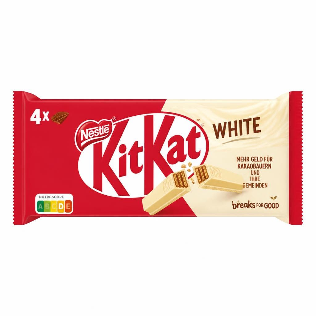 KitKat Schokoriegel, 4-Stück-Packung, 166 g – MPREIS