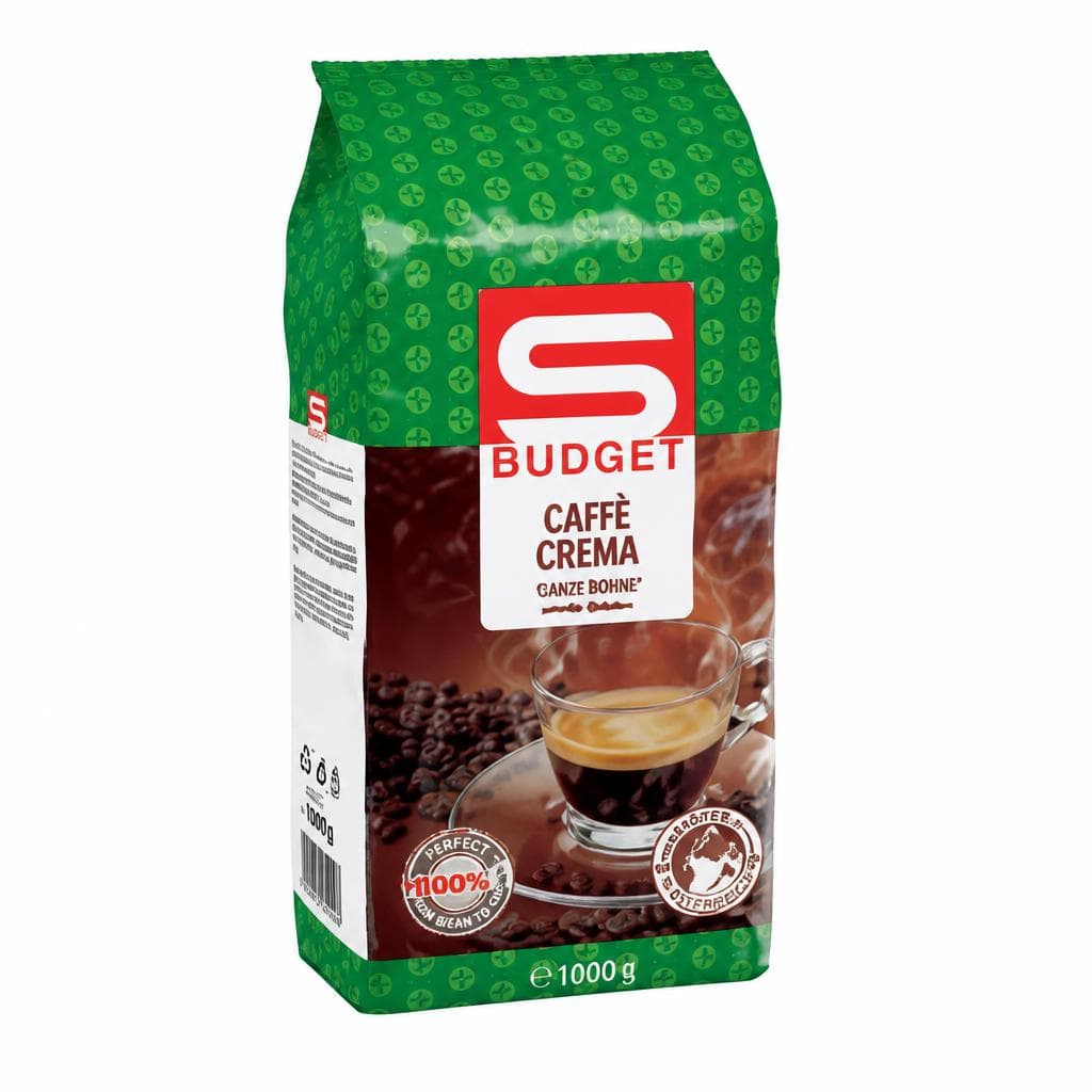 S-BUDGET Caffè Crema, 1 kg – Maximarkt