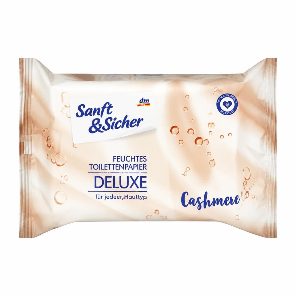 Sanft & Sicher Deluxe Feuchtes Toilettenpapier 50 Stk. Angebot bei Dm
