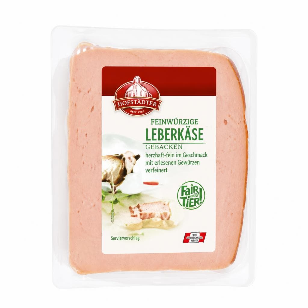 Leberkäse-Scheiben, 250 g Packung – Billa Plus