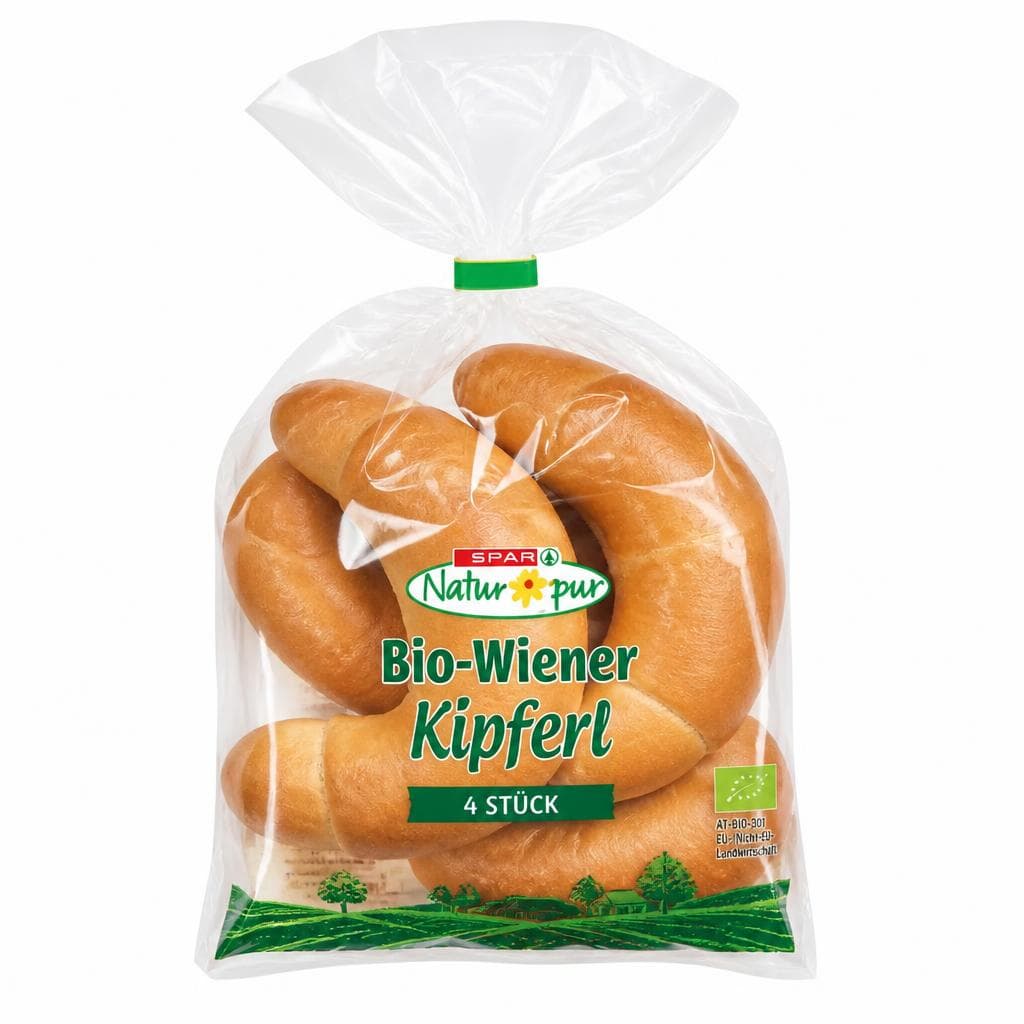 Bio-Wiener Kipferl, 3 Stk. SPAR Natur pur – Interspar