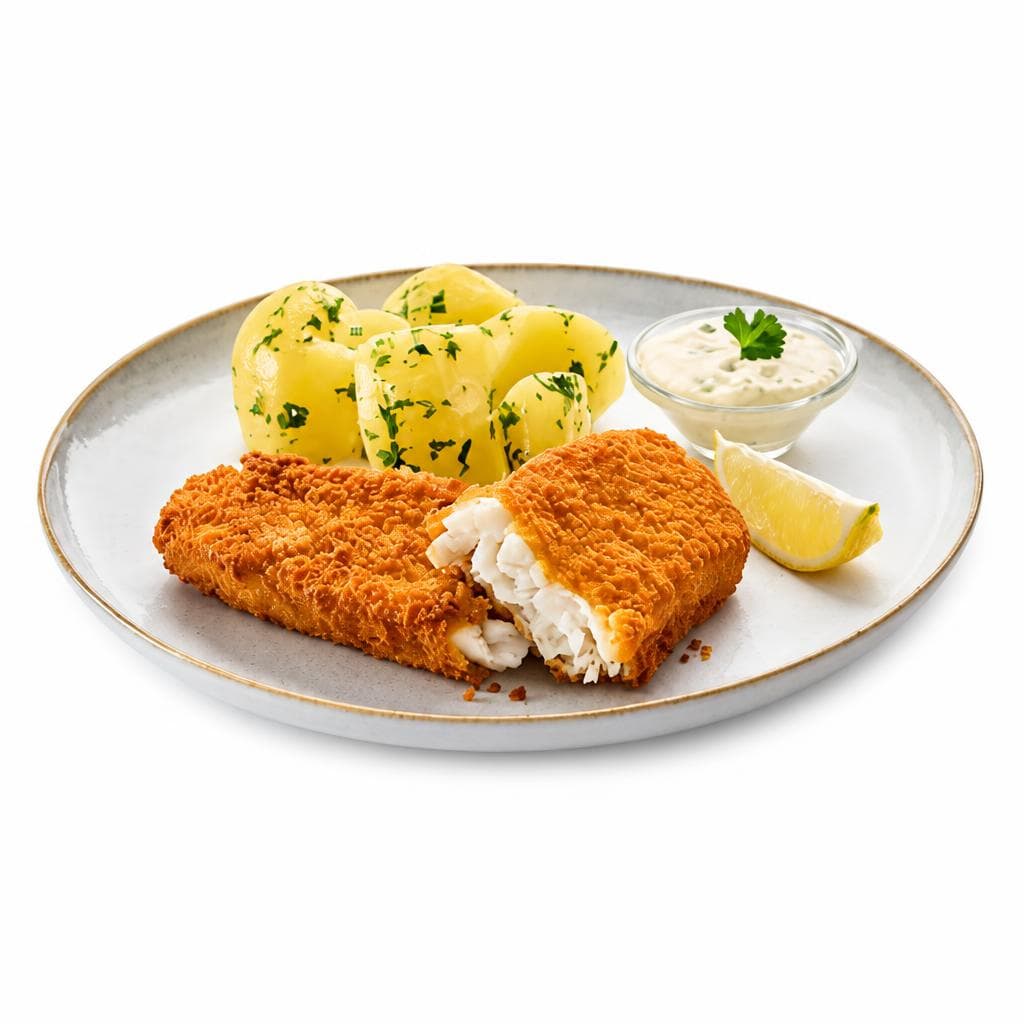 Seelachsfilet gebacken, 1 Portion – Interspar
