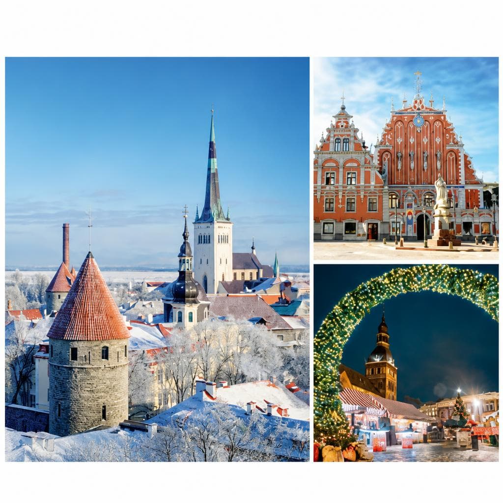 Advent in Riga & Tallinn, 5 TAGE, ÜF ODER HP TALLINK RIGA HOTEL ****S & HOTEL HESTIA EUROPA – Hofer