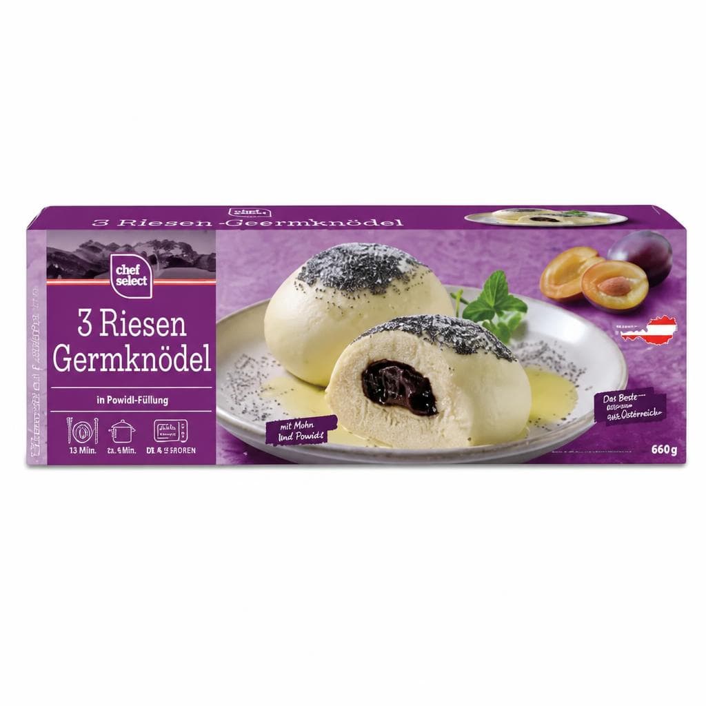 Chef Select 3 Riesen-Germknödel, 560 g – Lidl