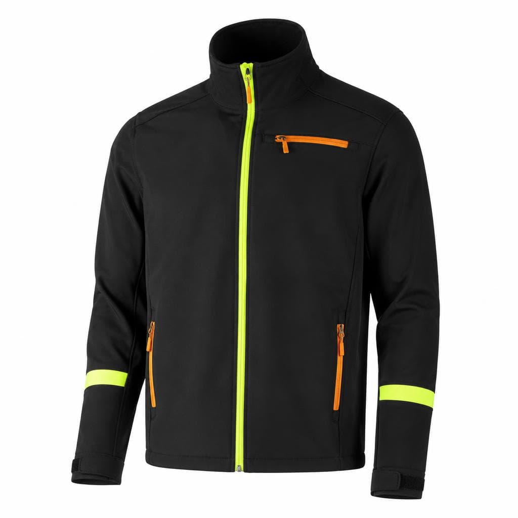 Toptex Herren-Arbeits-Softshelljacke „Handwerkerstyle“ – Norma