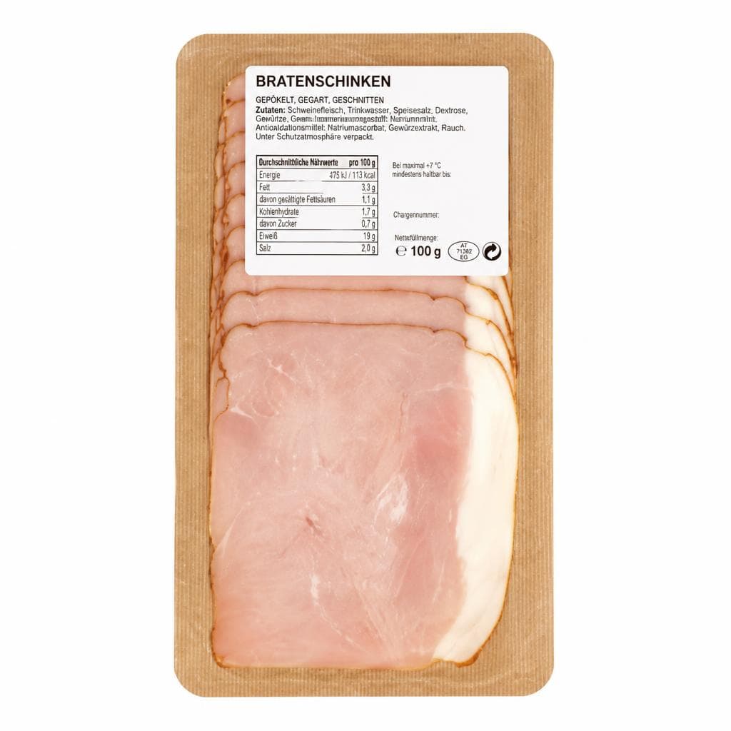 Bratenschinken, 100 g Ablinger – Lidl