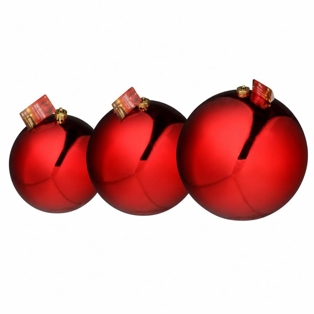 Weihnachtskugeln Outdoor, Ø 20 cm – Eurospar