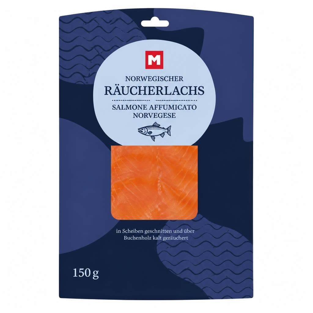 Räucherlachs, 150 g M – MPREIS