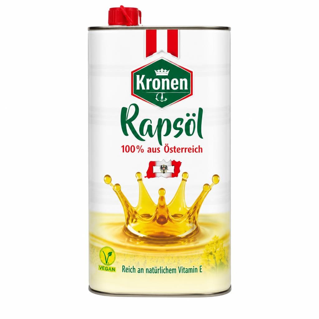 Kronen Öl 100% reines Rapsöl aus Österreich, 2 Liter – Adeg