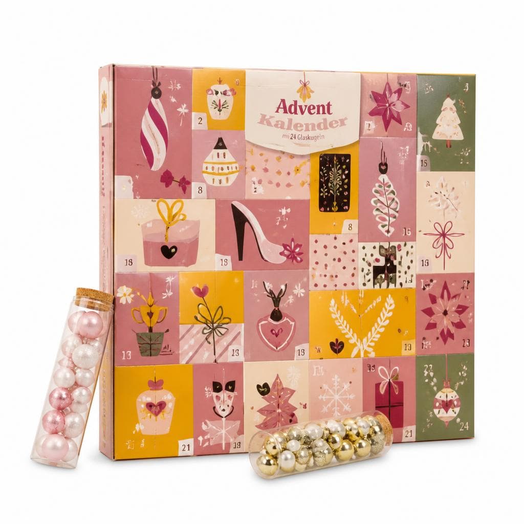 Glaskugel Adventkalender Decoris – Interspar