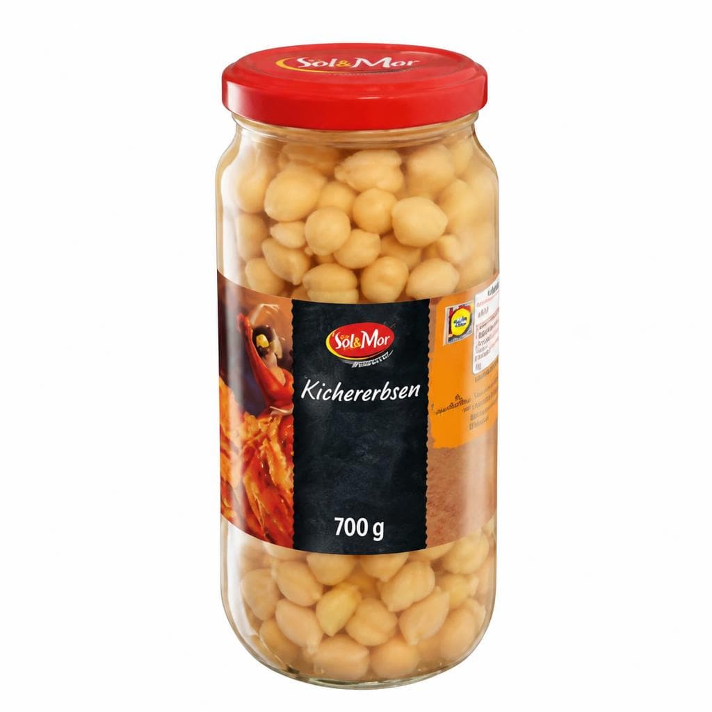 Kichererbsen, 700 g Sol&Mar – Lidl