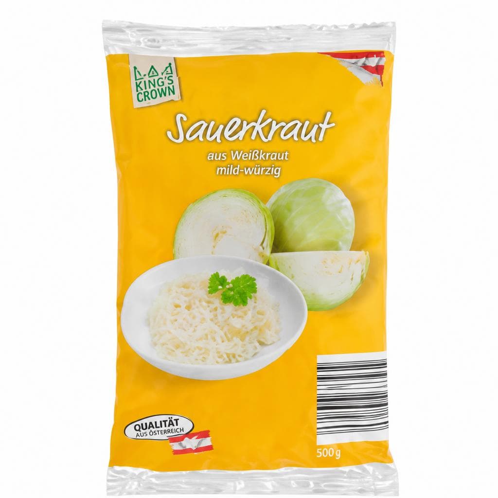 Delikatess Sauerkraut, 500 g King's Crown – Hofer