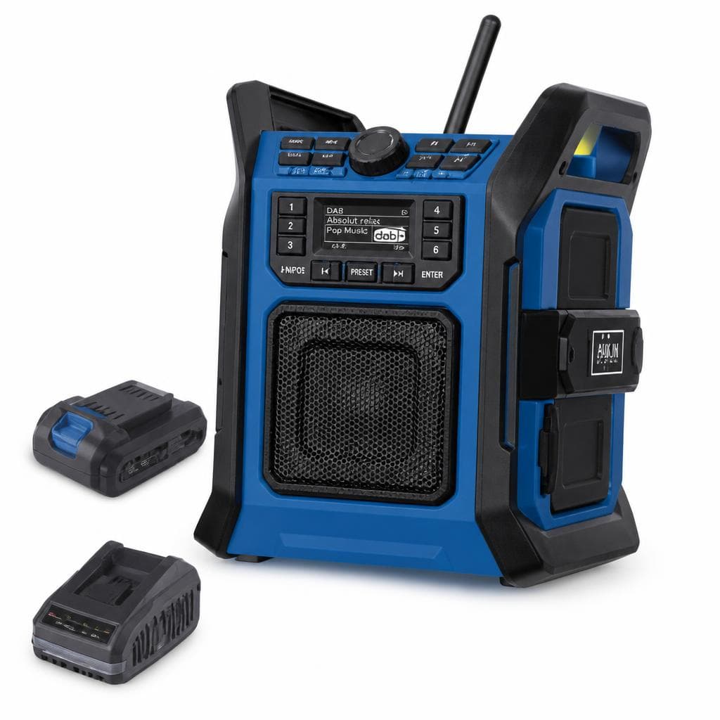 Akku-Baustellenradio Set C-DAB30-X SCHEPPACH – Zgonc