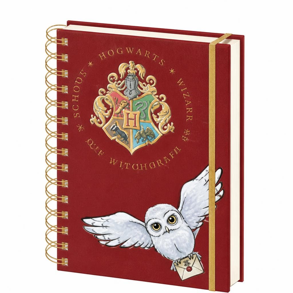 Harry Potter Spiral-Notizbuch, 80 Blatt – Penny