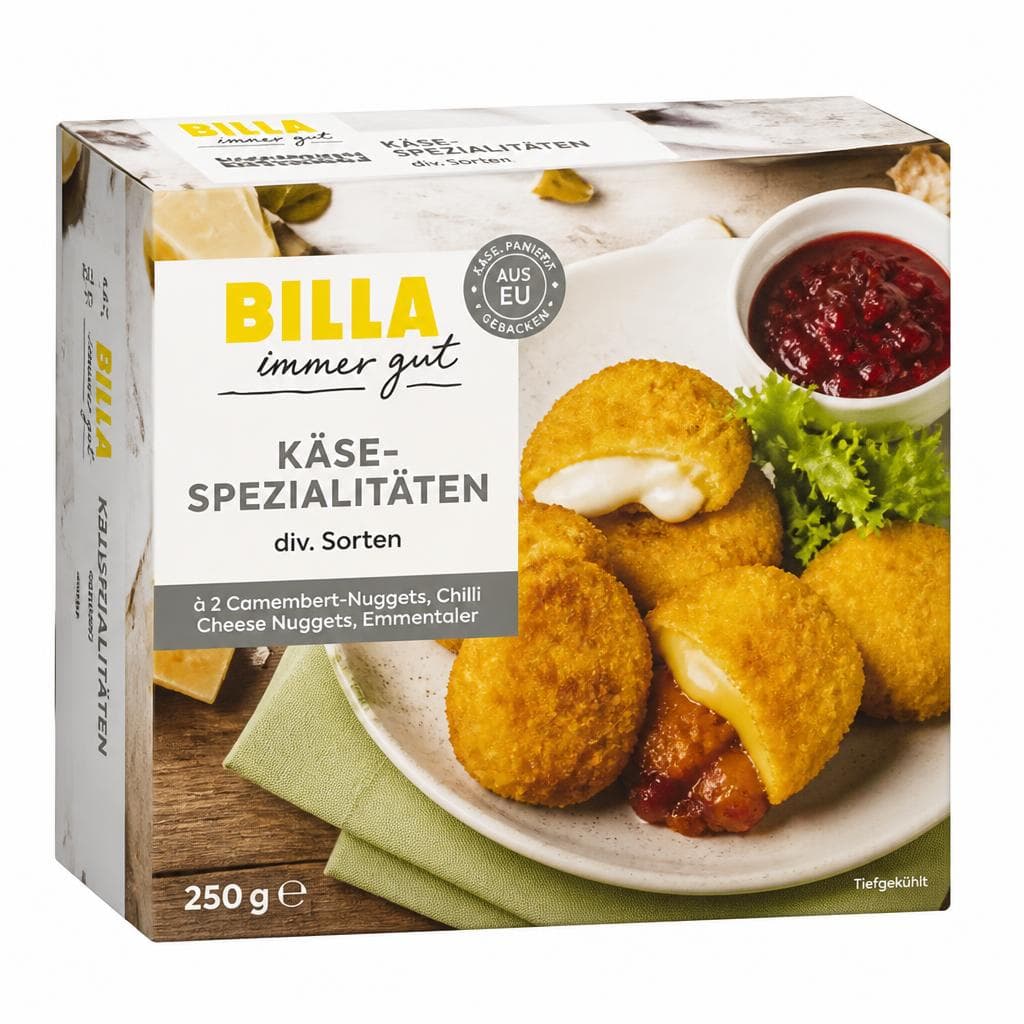BILLA immer gut Käsespezialitäten, 250 g – 350 g – Billa Plus