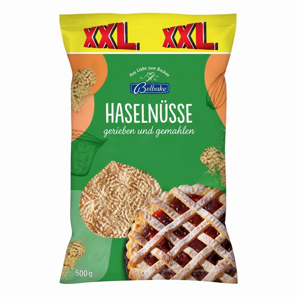 Haselnüsse gerieben, 500 g Belbake – Lidl