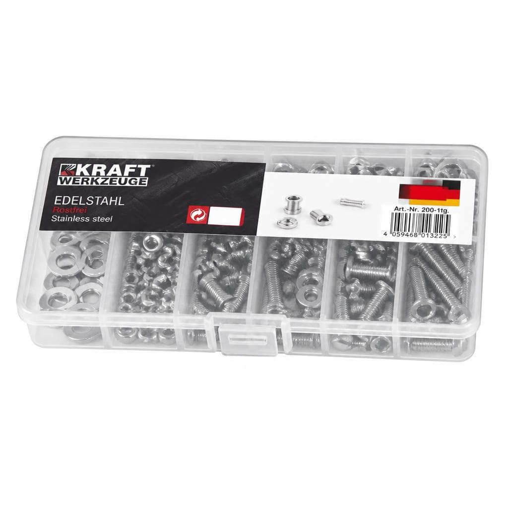 KRAFT WERKZEUGE Edelstahl-Kleinteile-Sortiment Angebot bei Norma