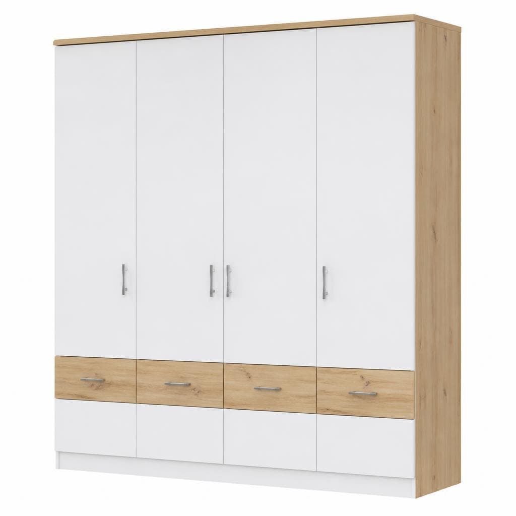 Kleiderschrank 4 Türen, B: ca. 180 cm – Möbelix