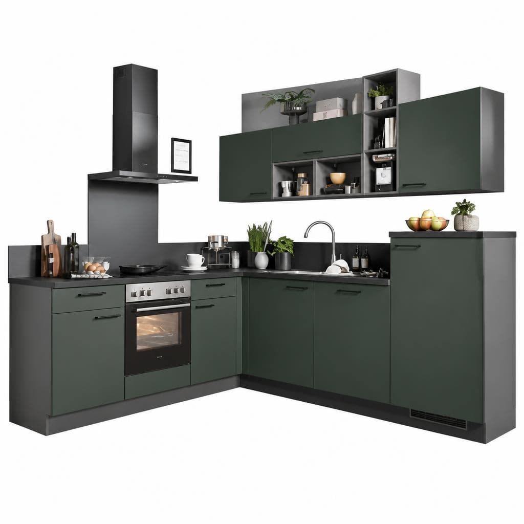 Einbauküche Schenkel: ca. 225x245cm EXPRESS KÜCHEN Angebot bei Mömax