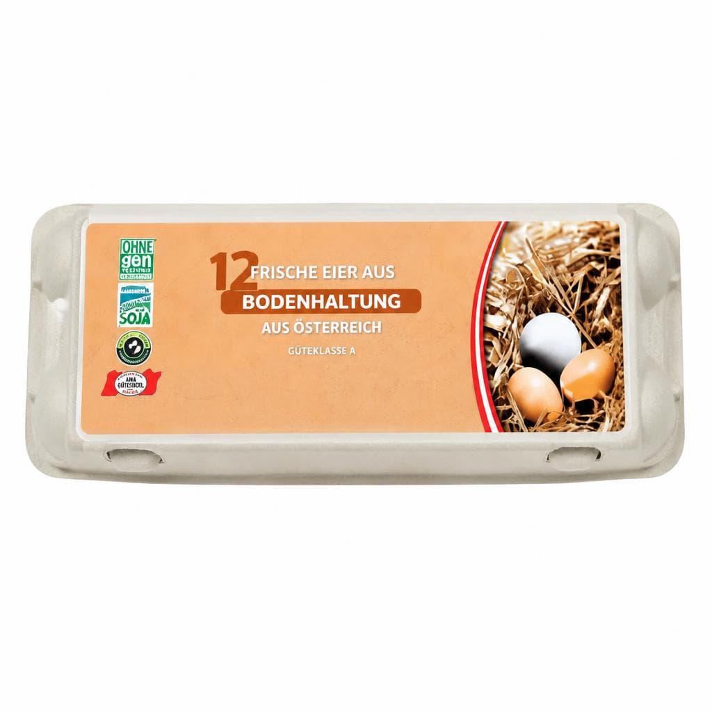 Eier aus Bodenhaltung, 12 Stück – Lidl