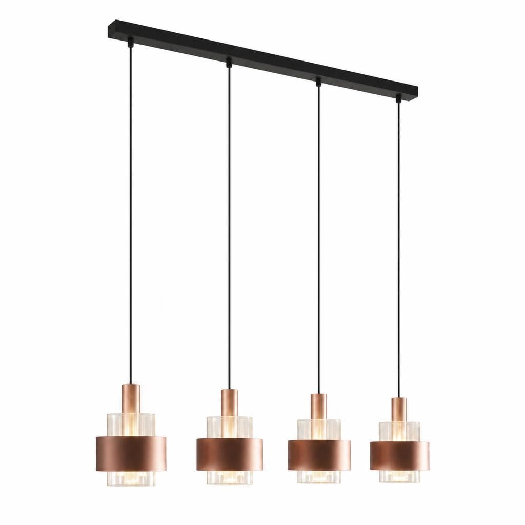Leuchtenserie Hängeleuchte, 4-flg., L: 110cm – XXXLutz