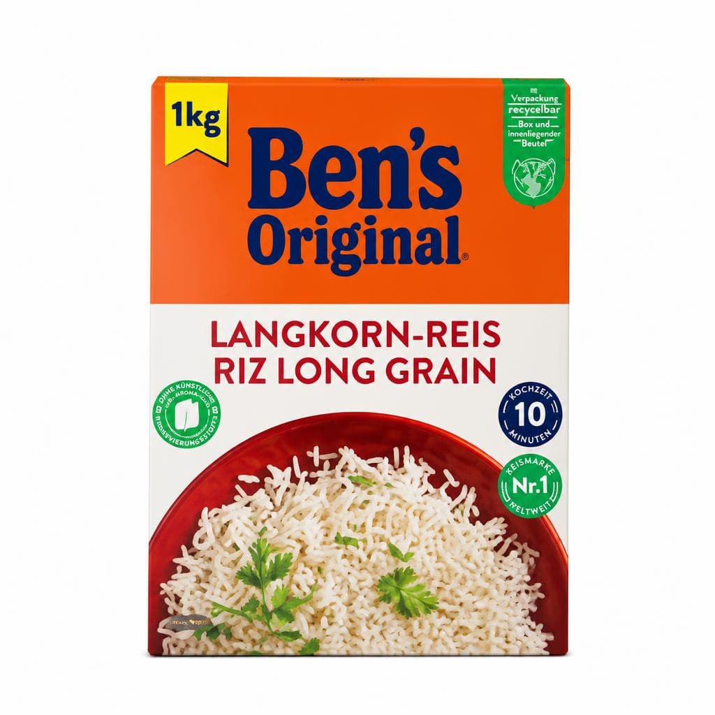 Ben's Original Langkorn-Reis, 1 kg – Adeg