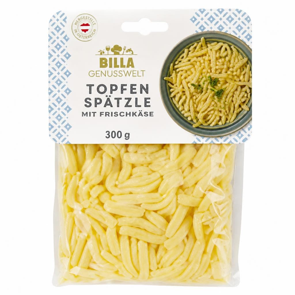 Topfenspätzle, 300 g BILLA Genusswelt – Billa