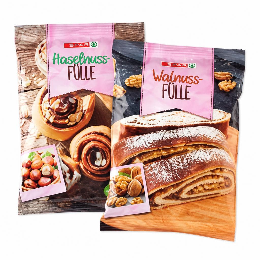 SPAR Walnuss- oder Haselnuss-Fülle, 250 g – Maximarkt