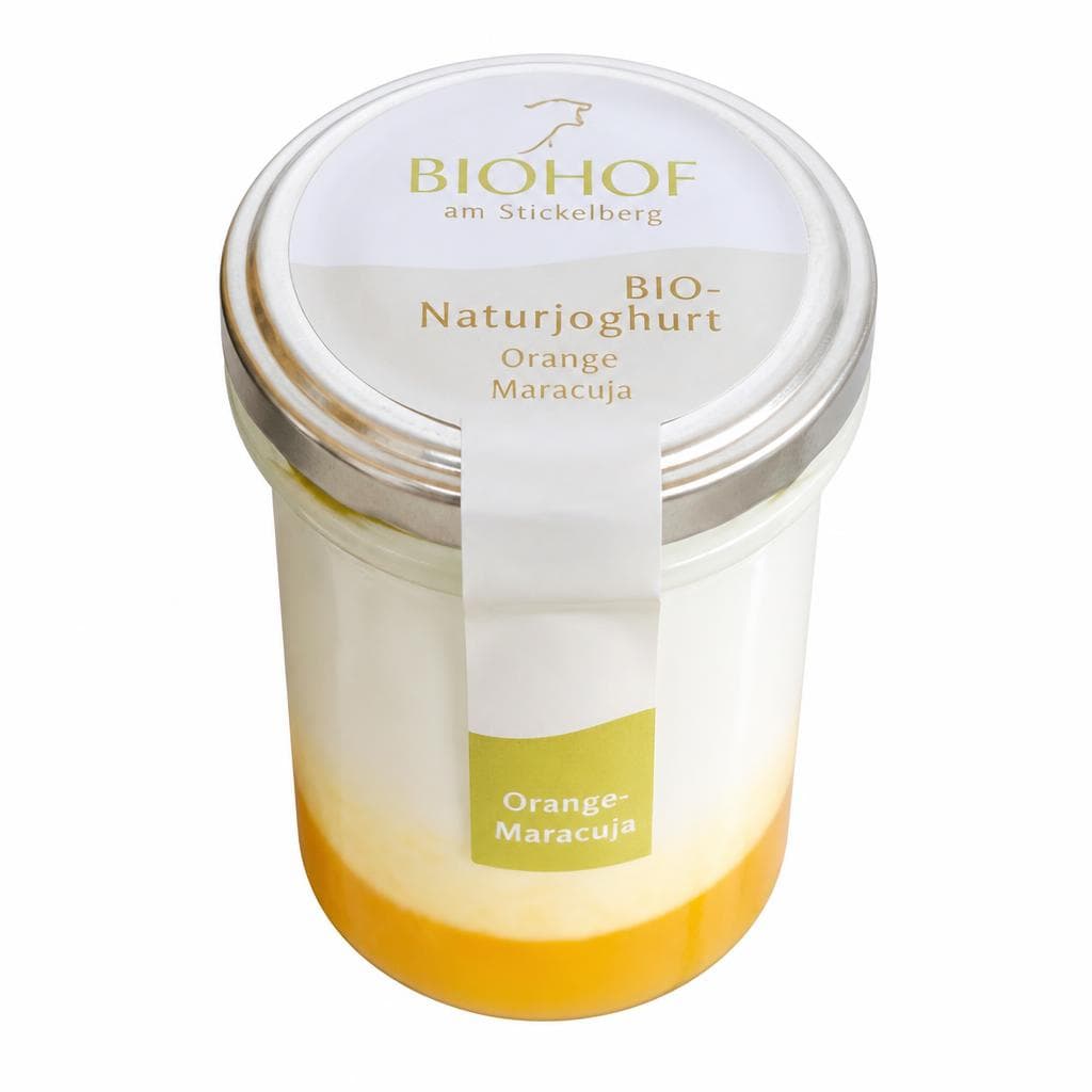 Bio-Naturjoghurt Orange Maracuja 190 g Biohof am Stickelberg Angebot bei Interspar