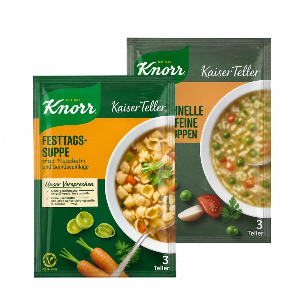Knorr Kaiser Teller oder Schnelle Feine Suppen Angebot bei Spar