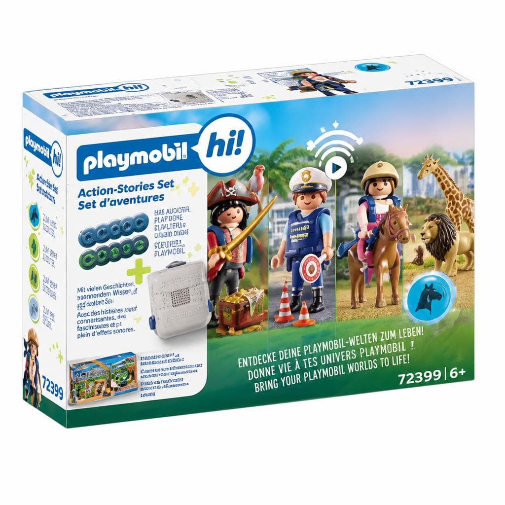 Playmobil hi! Piraten Set, Polizei Set, Großer Reiterhof oder Set Zoo – Maximarkt