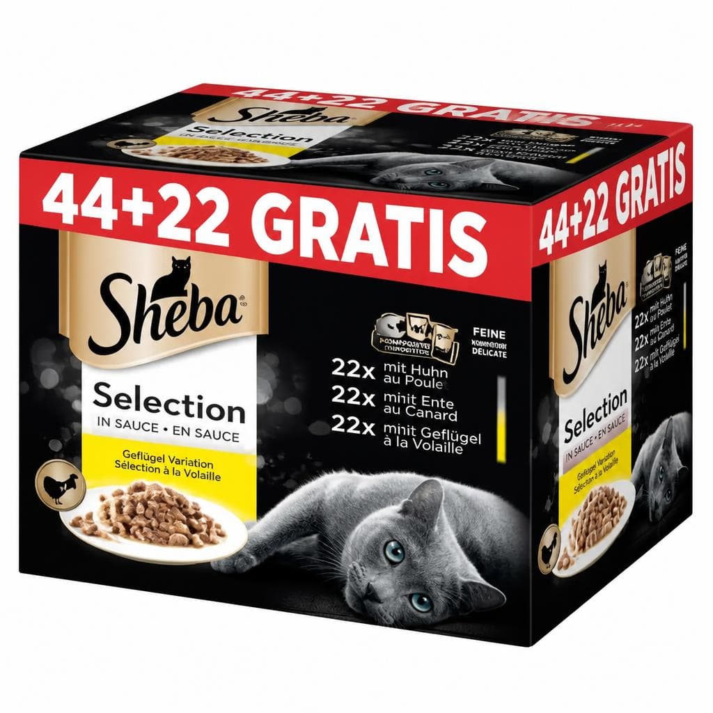 Sheba Frischebeutel Grosspackung 5,61 kg Angebot bei Penny
