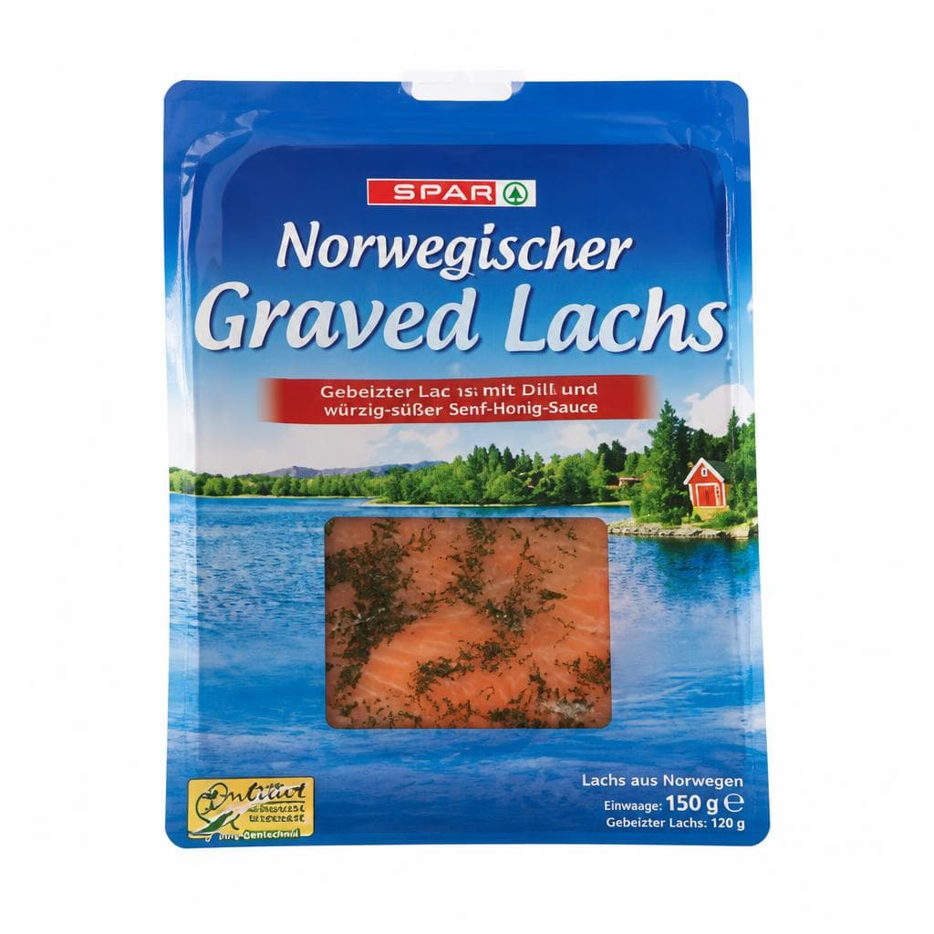 SPAR Norwegischer Graved Lachs, 150 g – Eurospar