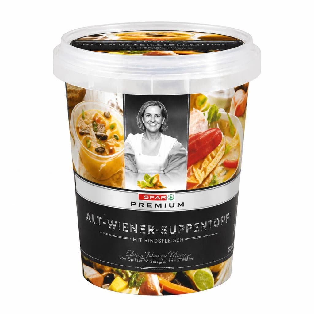SPAR PREMIUM Suppen „Edition Johanna Maier“, 400-ml-Becher – Spar