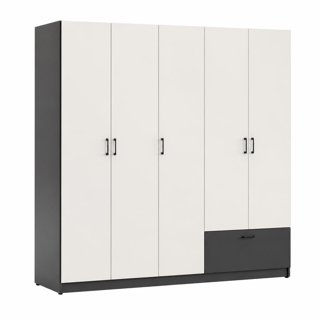 Kleiderschrank Kashmir, 225x210x54 cm – Möbelix