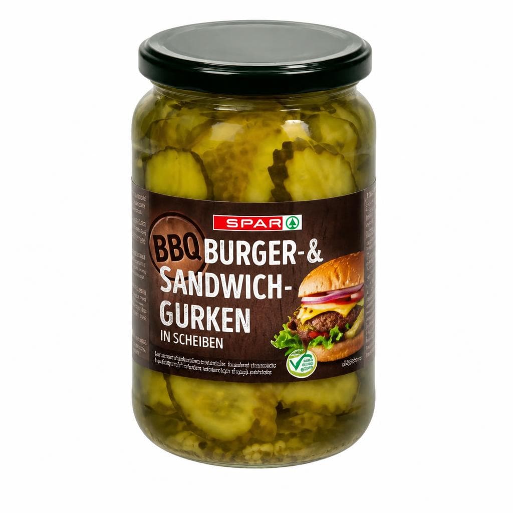 SPAR BBQ Burger- & Sandwich-Gurken 510 g Angebot bei Spar