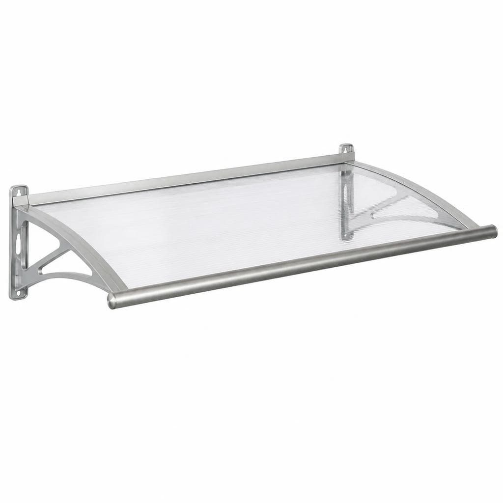 Edelstahl-Vordach HOME 140 x 80 cm Angebot bei Norma