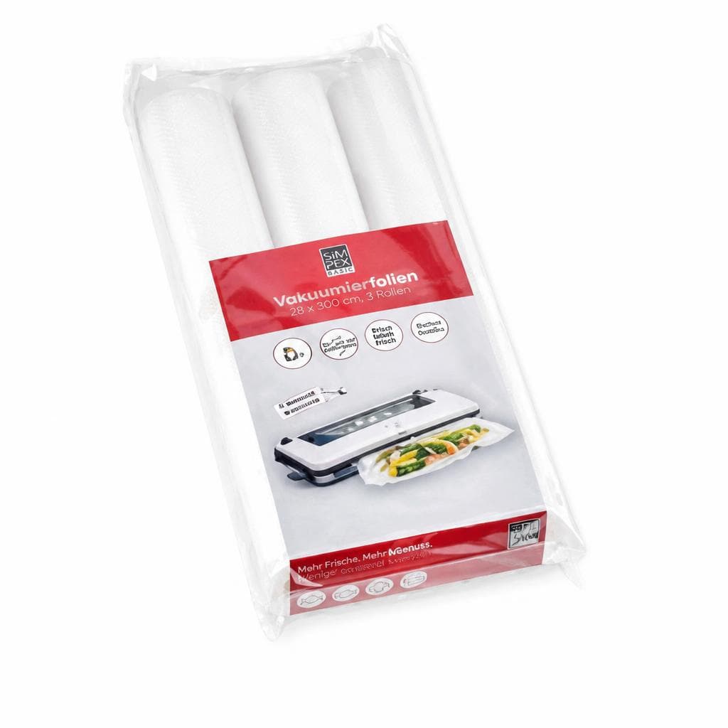 Vakuumierfolien, 3 Rollen SIMPEX BASIC – Maximarkt