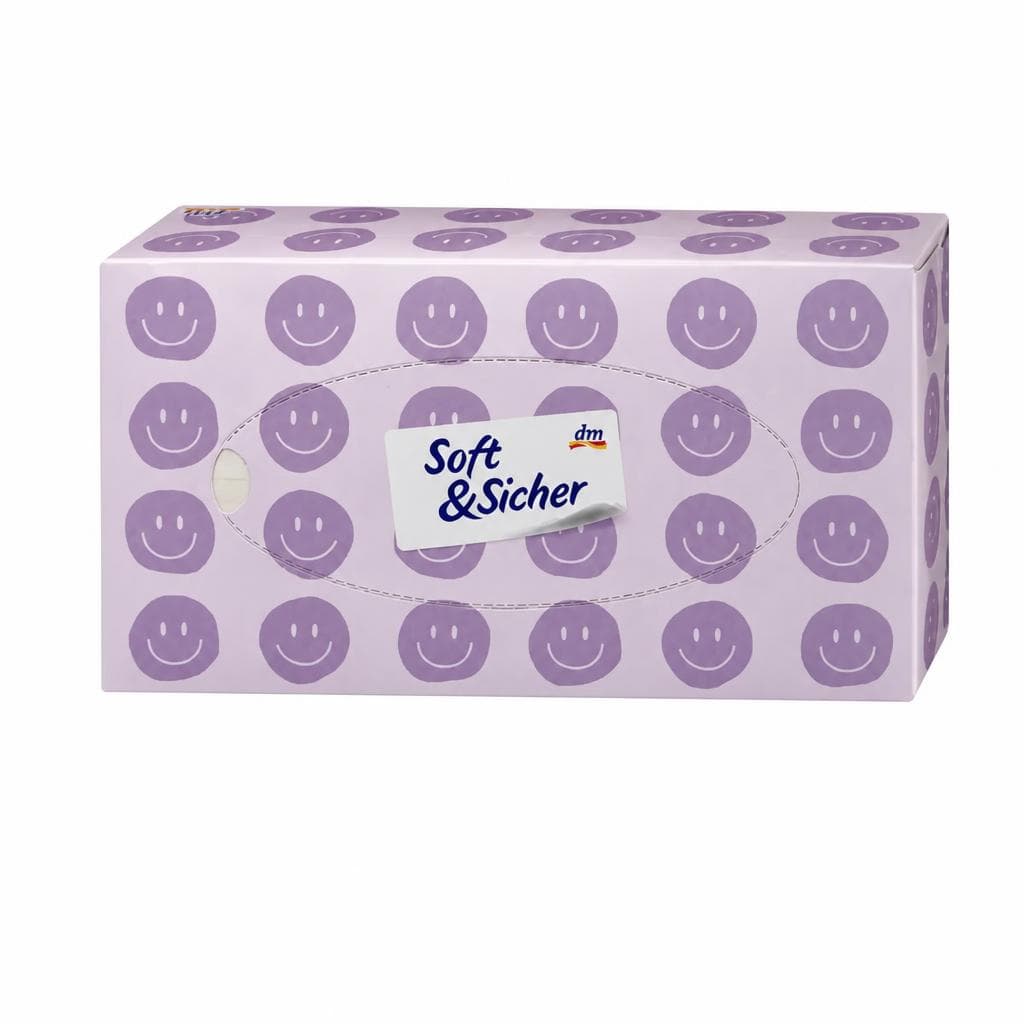 Taschentücher Box, 100 Bl. Soft & Sicher – Dm