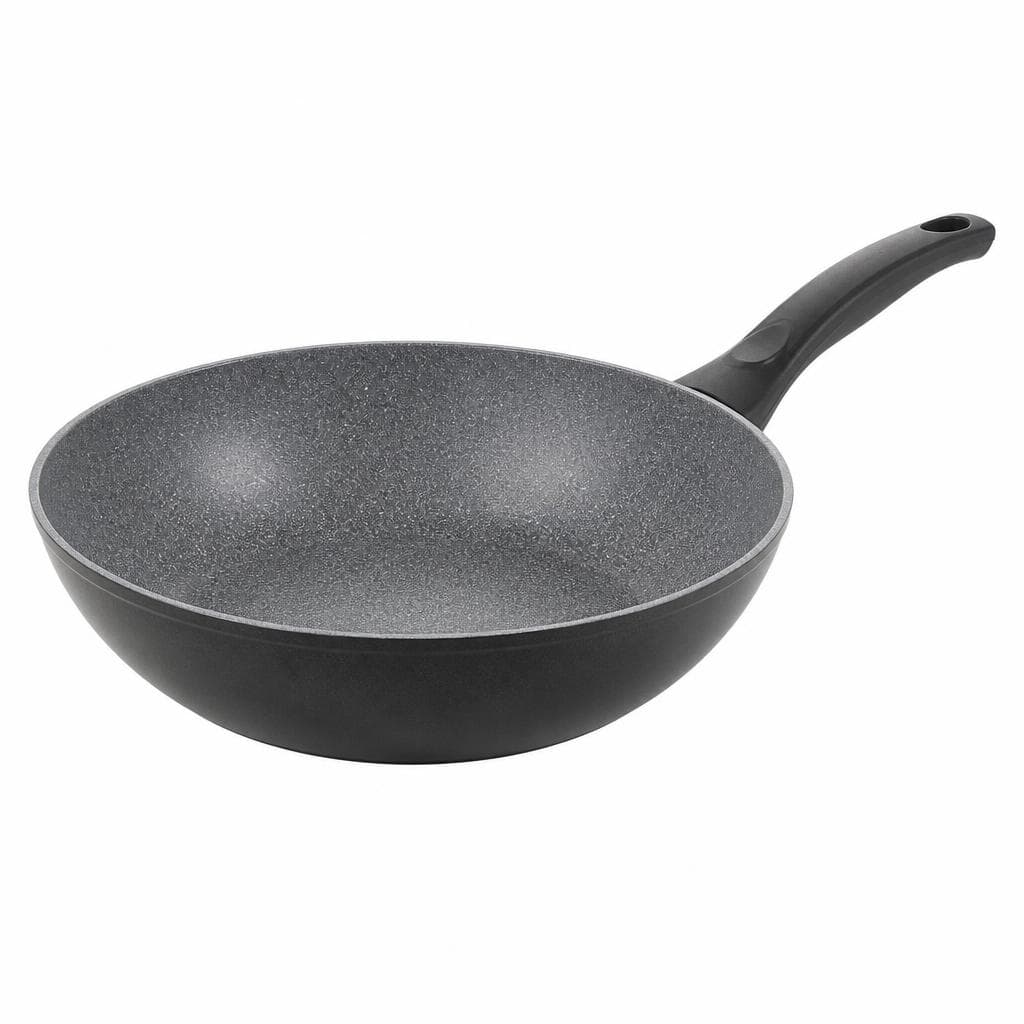 Geschmiedete Induktionspfanne oder -Wok „Rovigo" Ø ca. 28 cm CARRETTA Angebot bei Norma