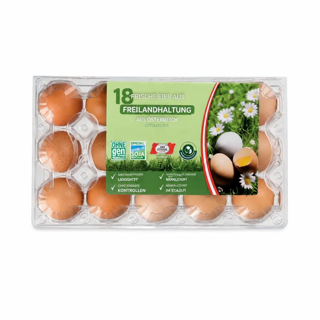 Frische Eier aus Freilandhaltung, Je 18 Stk. – Lidl