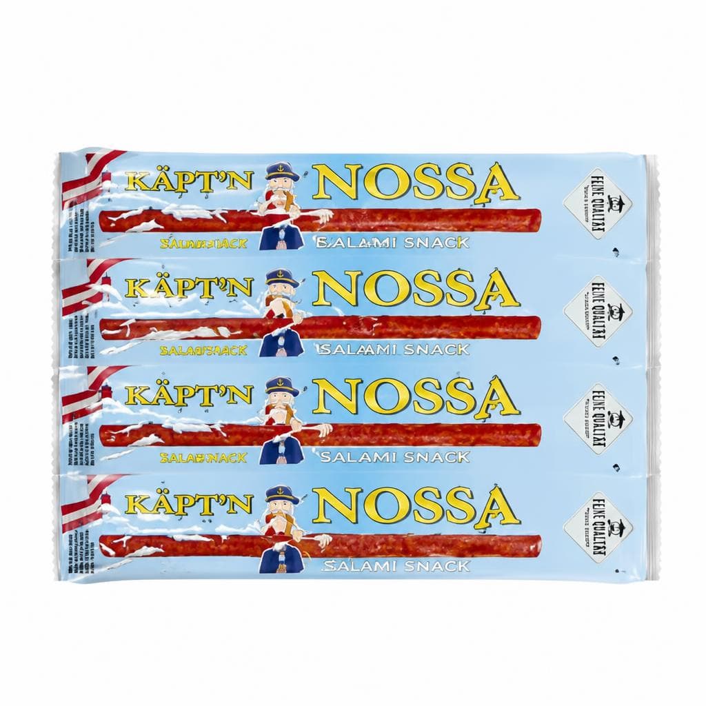 Salami Snack, 5 Stück, je 62,5 g – Norma