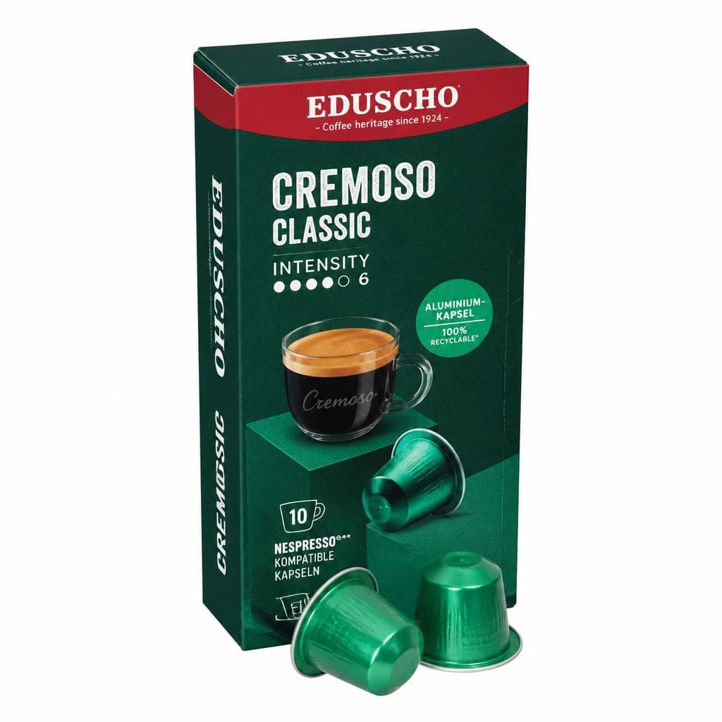 Eduscho nespresso-kompatible Kaffeekapseln, 20 Portionen, 110 g – Adeg