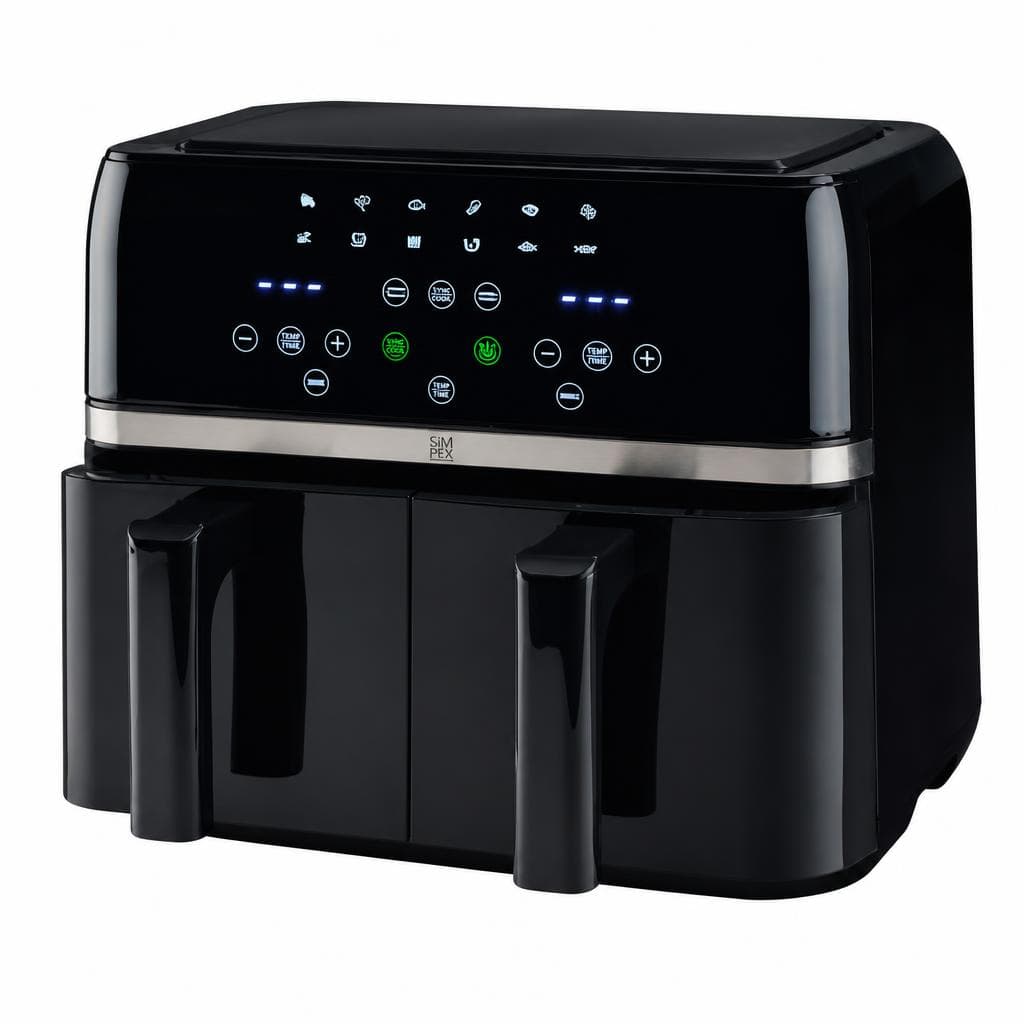 SIMPEX BASIC Doppelheißluftfritteuse, 8 Liter – Eurospar