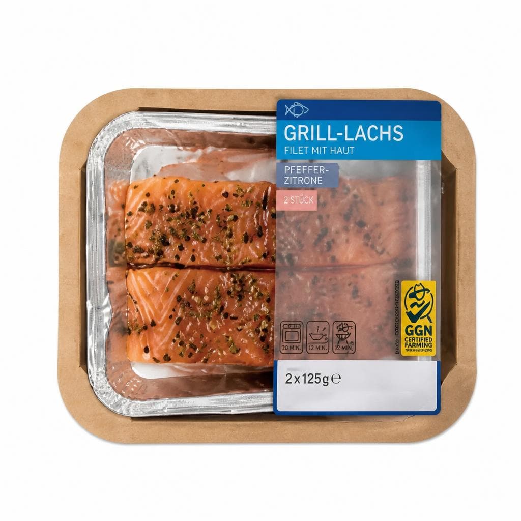 Grill-Lachs 250 g Angebot bei Lidl
