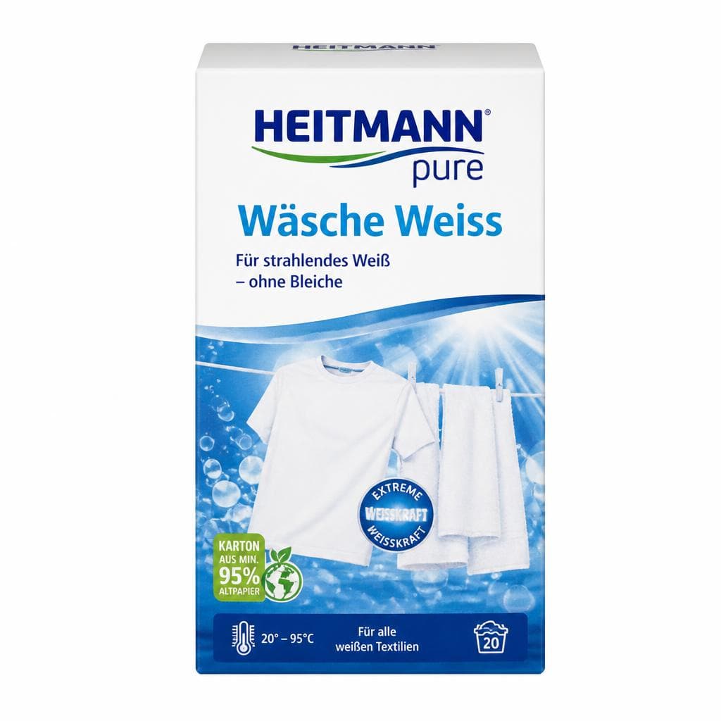 Heitmann Wäsche Weiss, 3x50 g – Norma